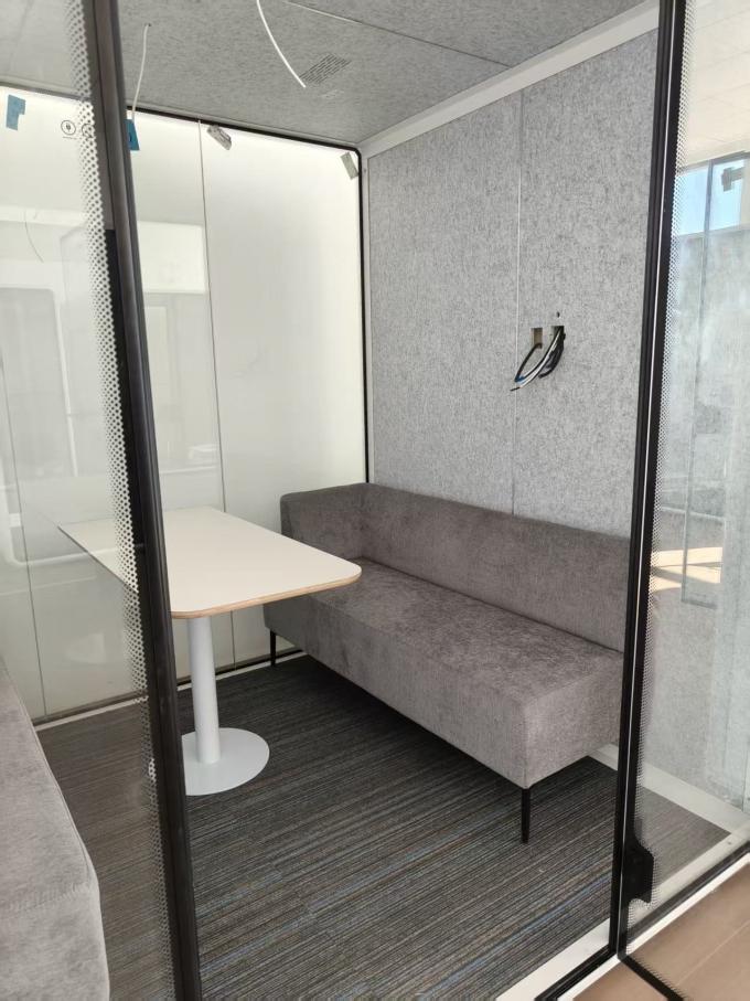 Enclosed O2 Pods Double Bed Oxygen Sound Proof Pods Large Sound Isolation Pod